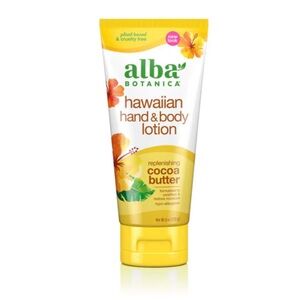 Alba Botanica Hawaiian Hand & Body Lotion Replenishing Cocoa Butter 6 Oz NEW